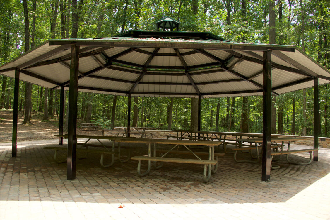 picnic shelter cabin john regional park 