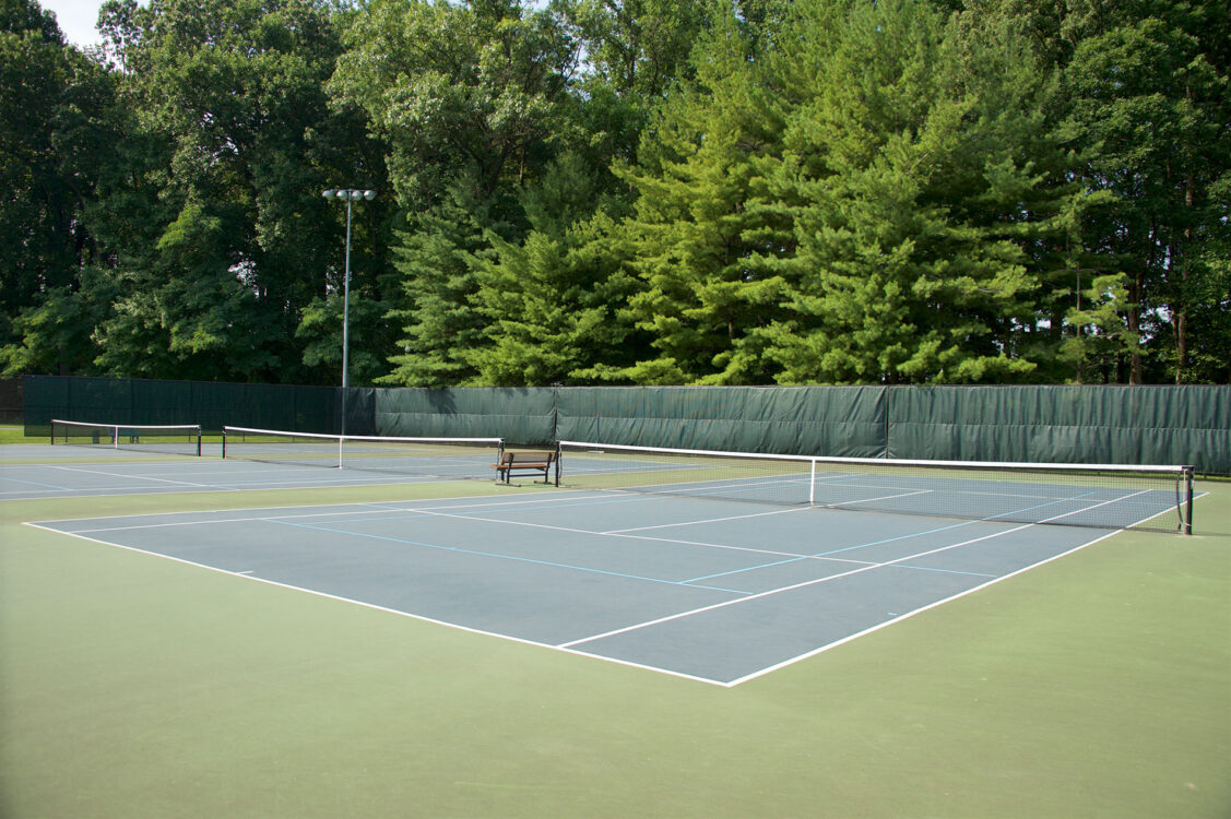 tennis court cabin john regional park 
