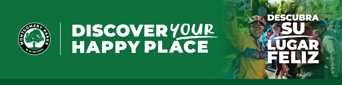 Discover Your Happy Place Descruba Su Lugar Feliz banner